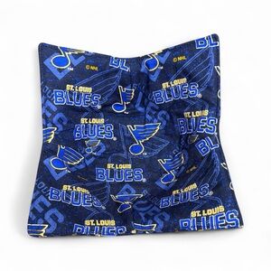 Hand Crafted Bowl Cozy Medium Size Microwavable  Padded St Louis Blues Hockey